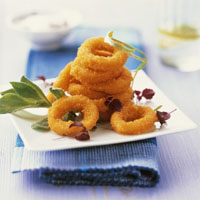 Recette italienne calamars frits
