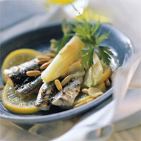 Recette italienne sardines grillées